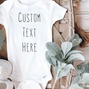 Customize Onesies for 👶